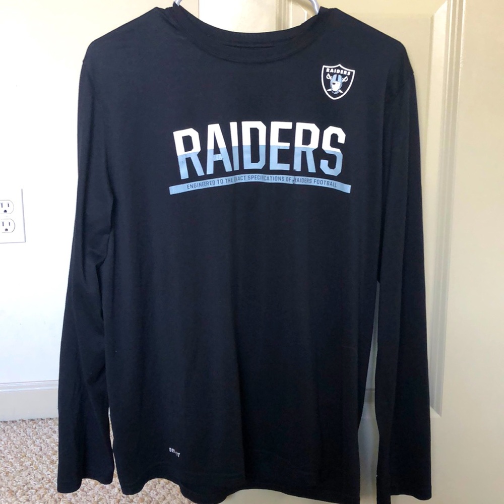 NIKE Raiders Dri-Fit Long Sleeve